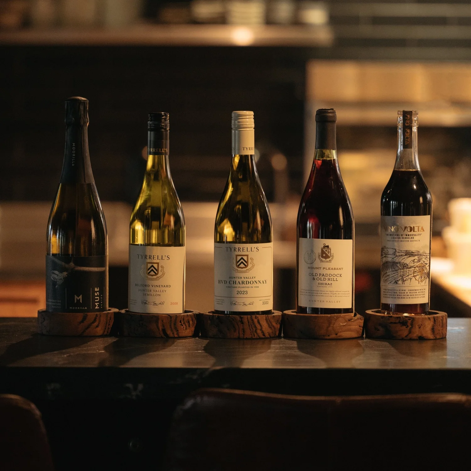 Wines from the EXP. all-Australian list