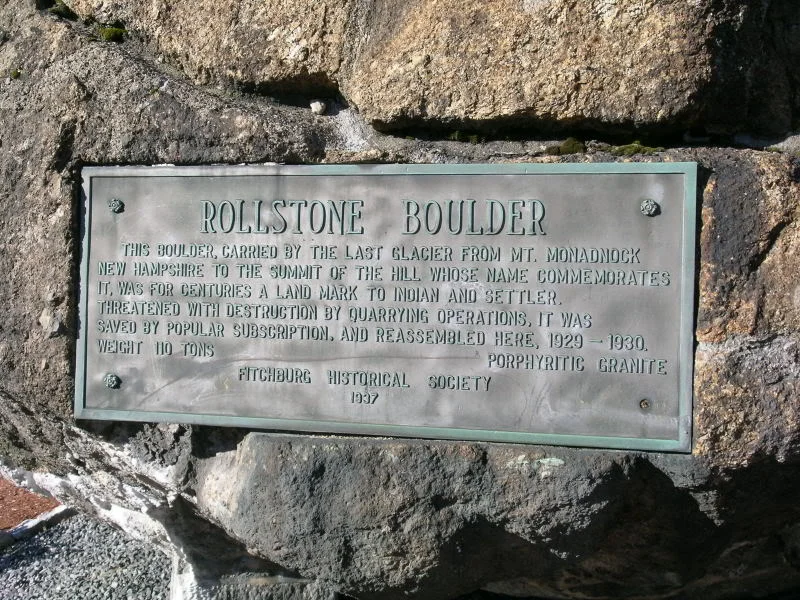 About the Rollstone Boulder - not exactly the whole story!