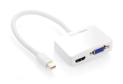 Mini Display Port Combination Adapter - VGA and HDMI