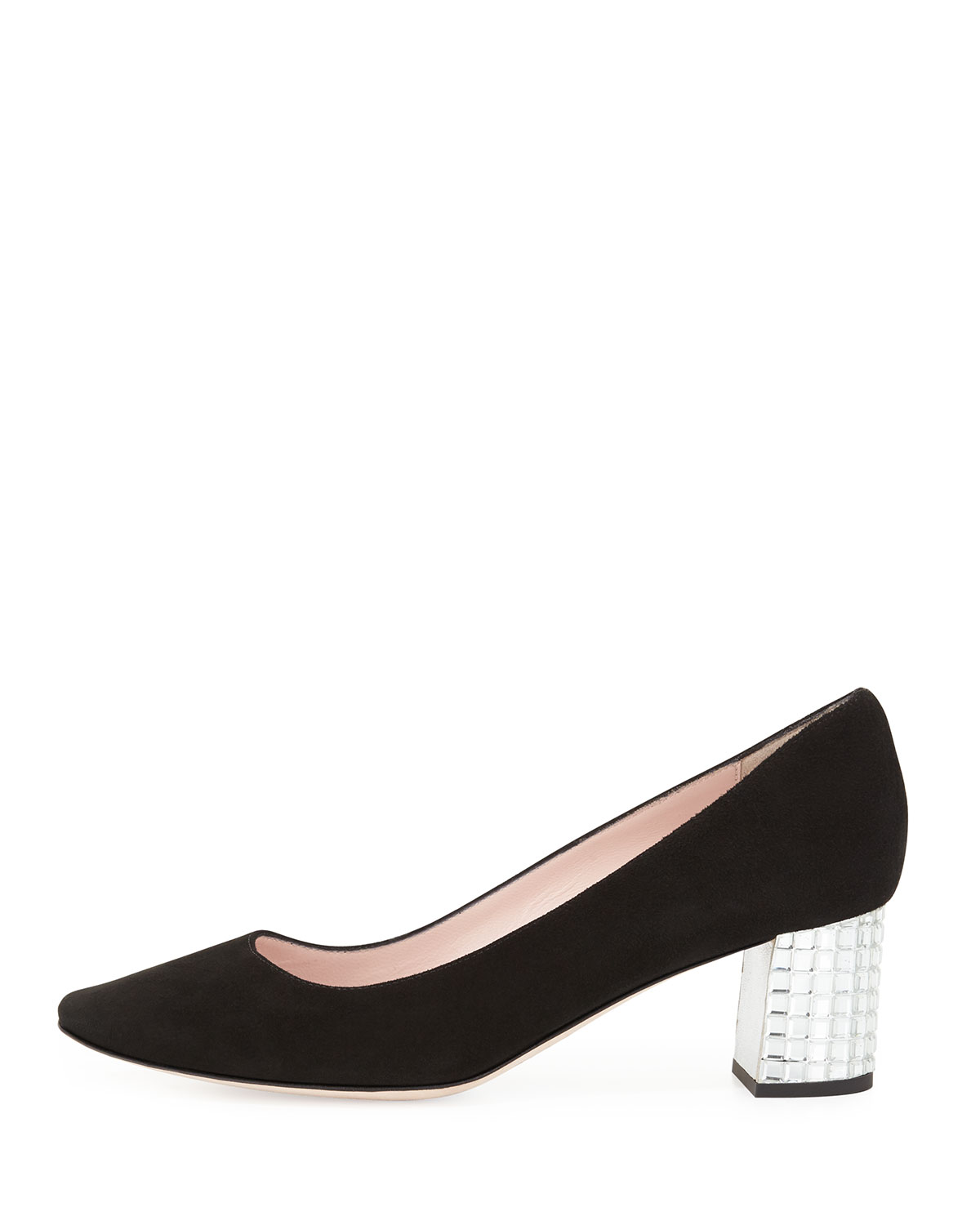  Grandma will try to steal these, be careful.  Kate Spade block heel pump, $350, at  Neiman Marcus .&nbsp;  