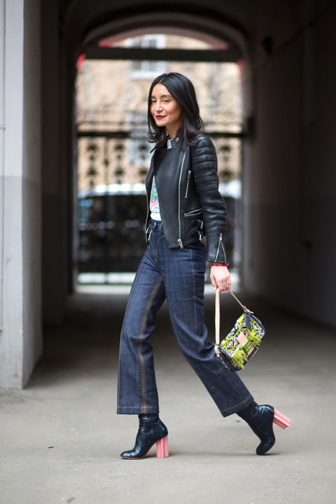  Standout accessories like a Fendi bag and lucite-heeled Dior booties make any outfit soar like a mofuckin' eagle, via  Diego Zuka .&nbsp; 