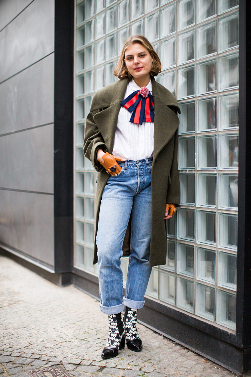  Man Repeller's Claire, via  Man Repeller .&nbsp; 