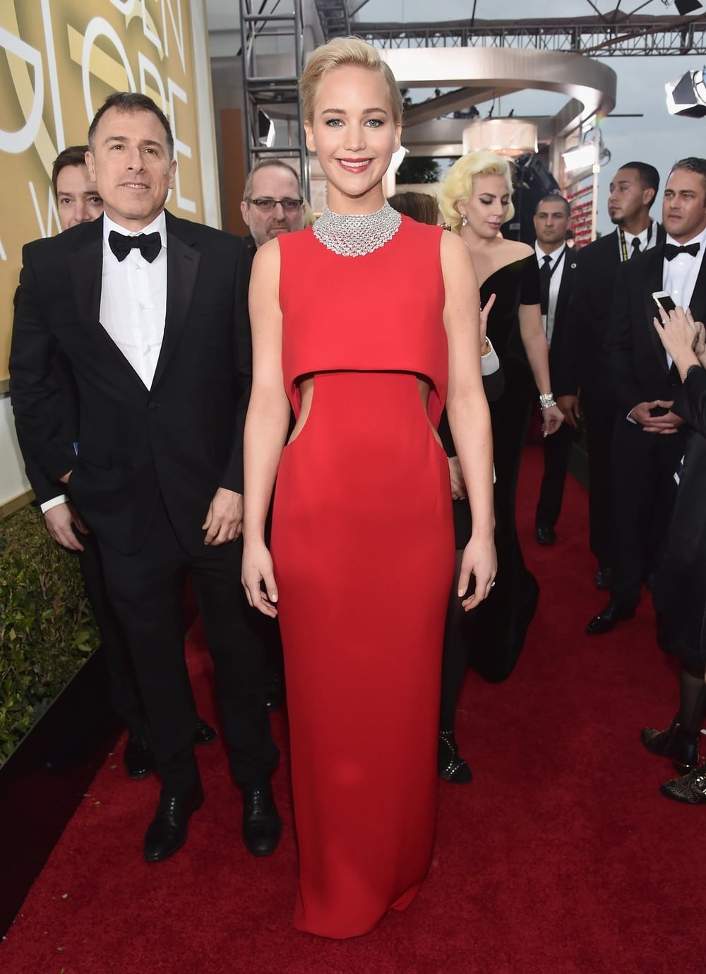   Jennifer Lawrence in Dior.  