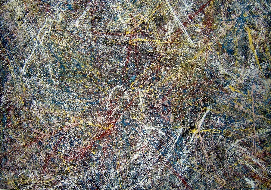 Jackson pollock imitation by night hawk, RichardGeorgeDavis.