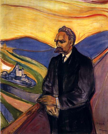 Nietzsche por Edvard Munch