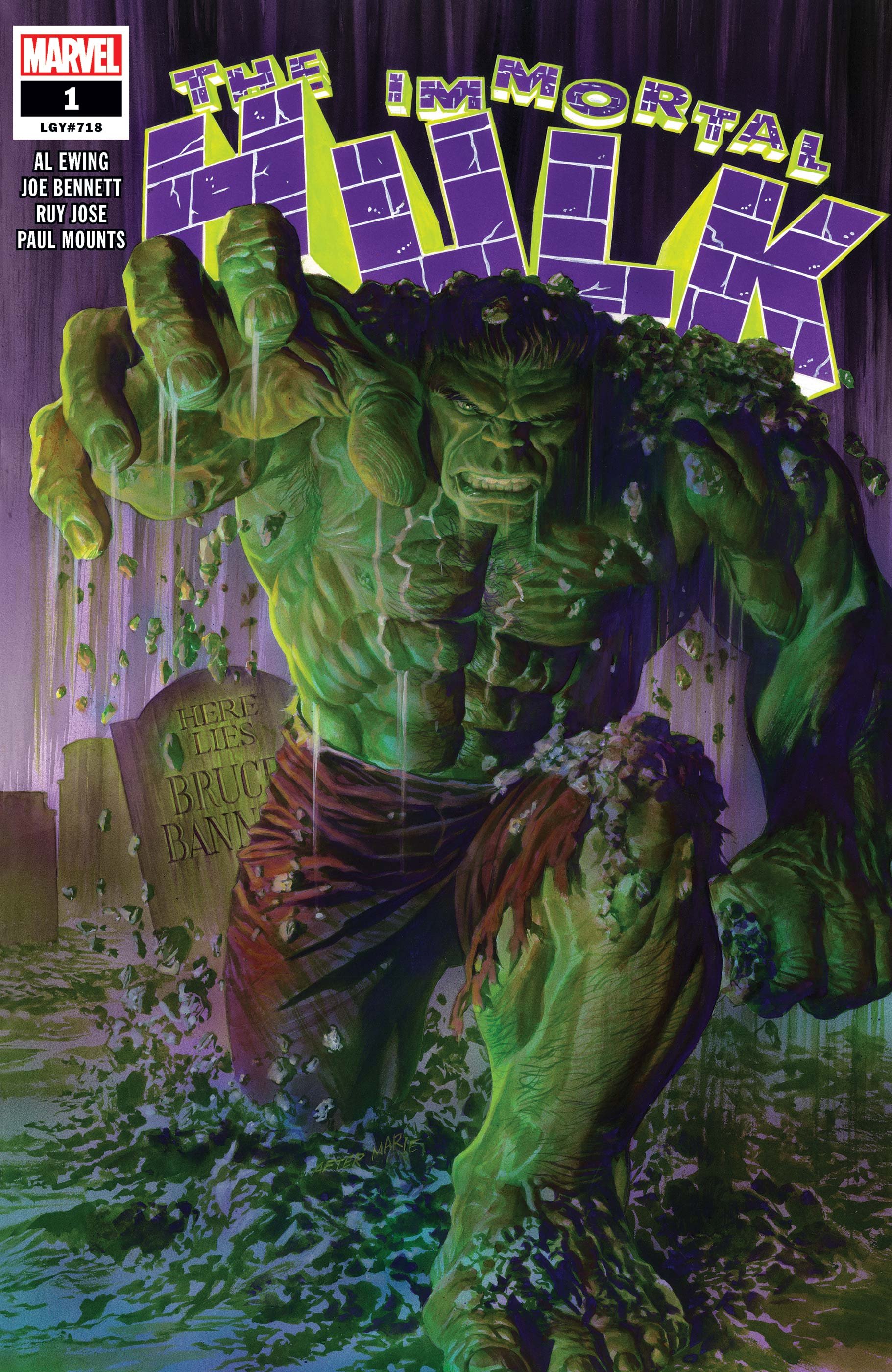 The Immortal Hulk (2018 - presente, série de banda desenhada), Al Ewing
