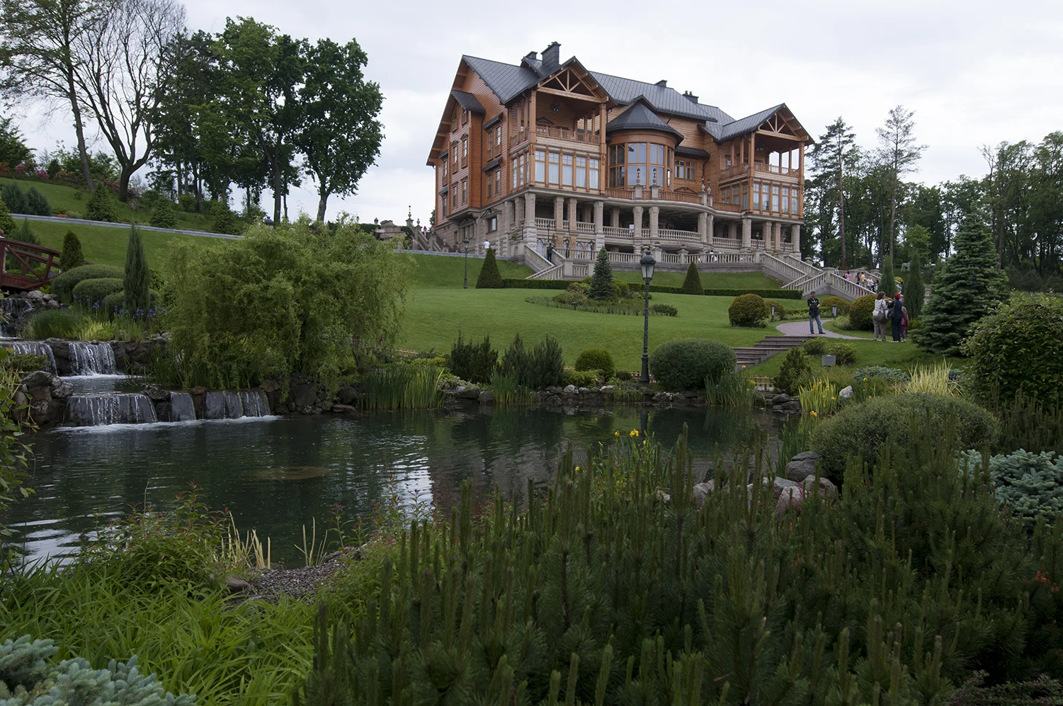 The main residence inside Ianoukovitch Mansion 