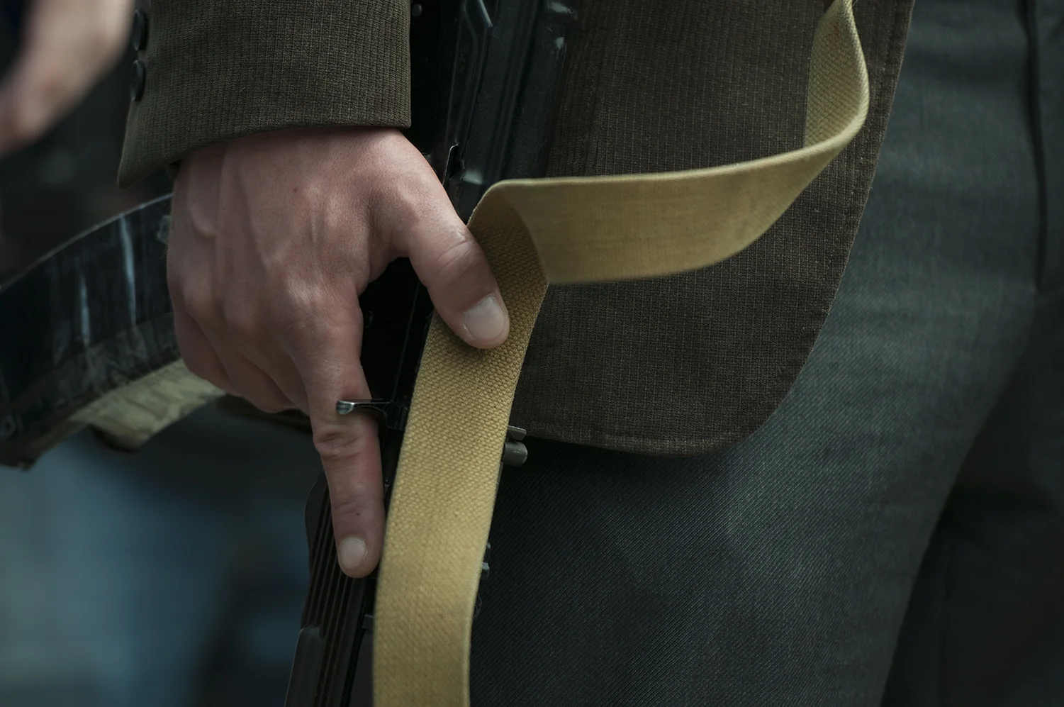 One of Pushilin's body guard 