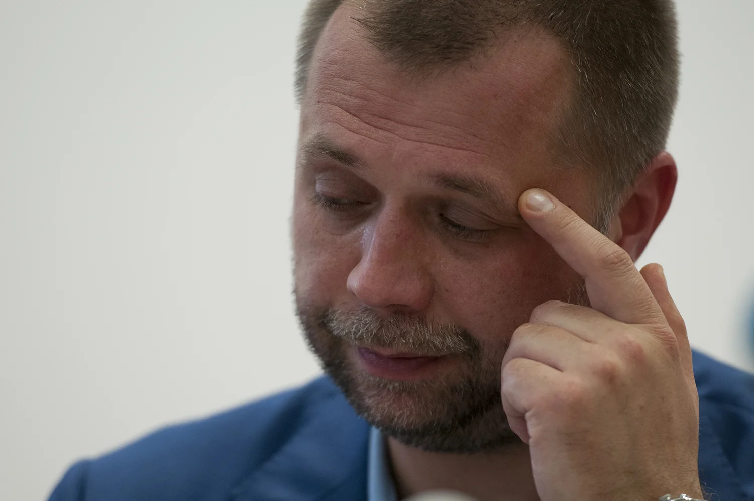 Alexander Borodai, prime minister of the Donetsk People's Republic, while being asked about where the remains of the MH17' victims. 