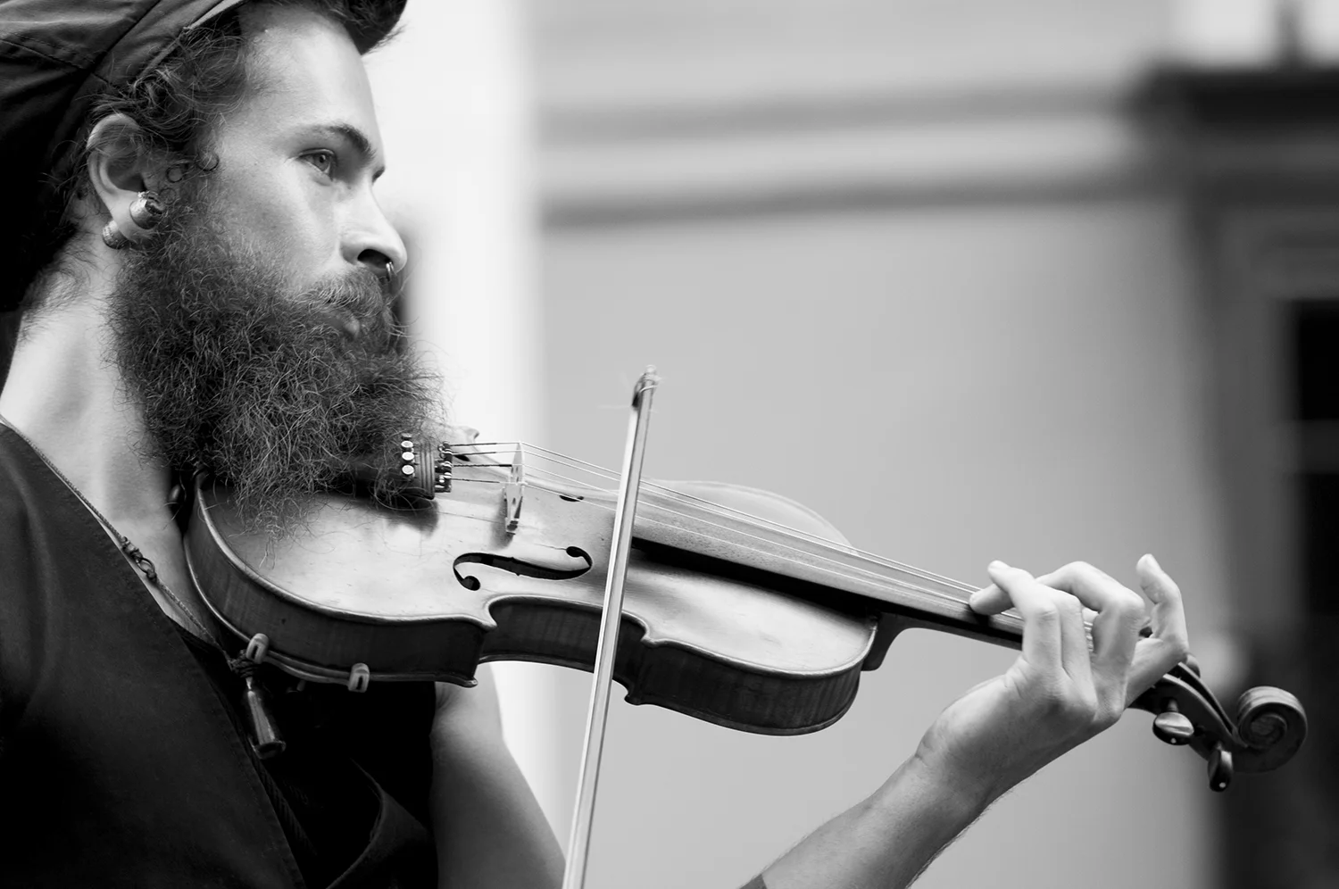 Ian from the band G-String Orchestra.