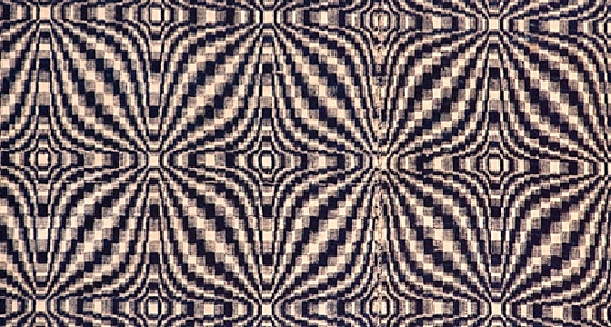 traditional coverlet pattern