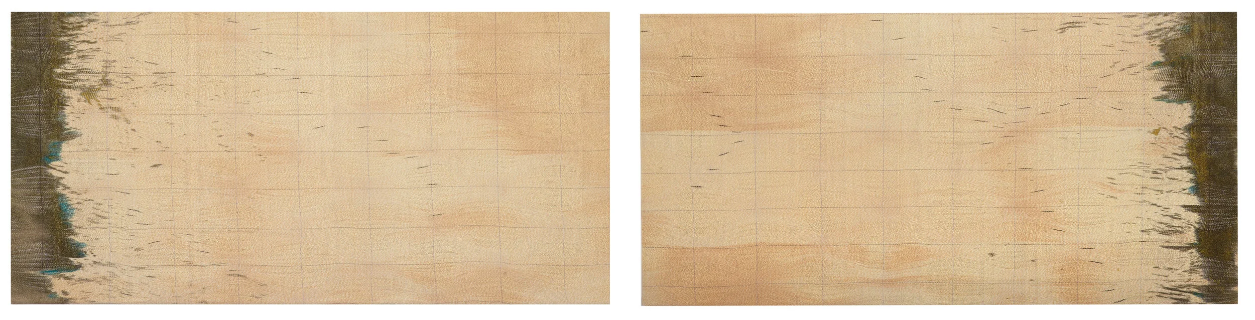"Coastal Diptych" -SOLD-