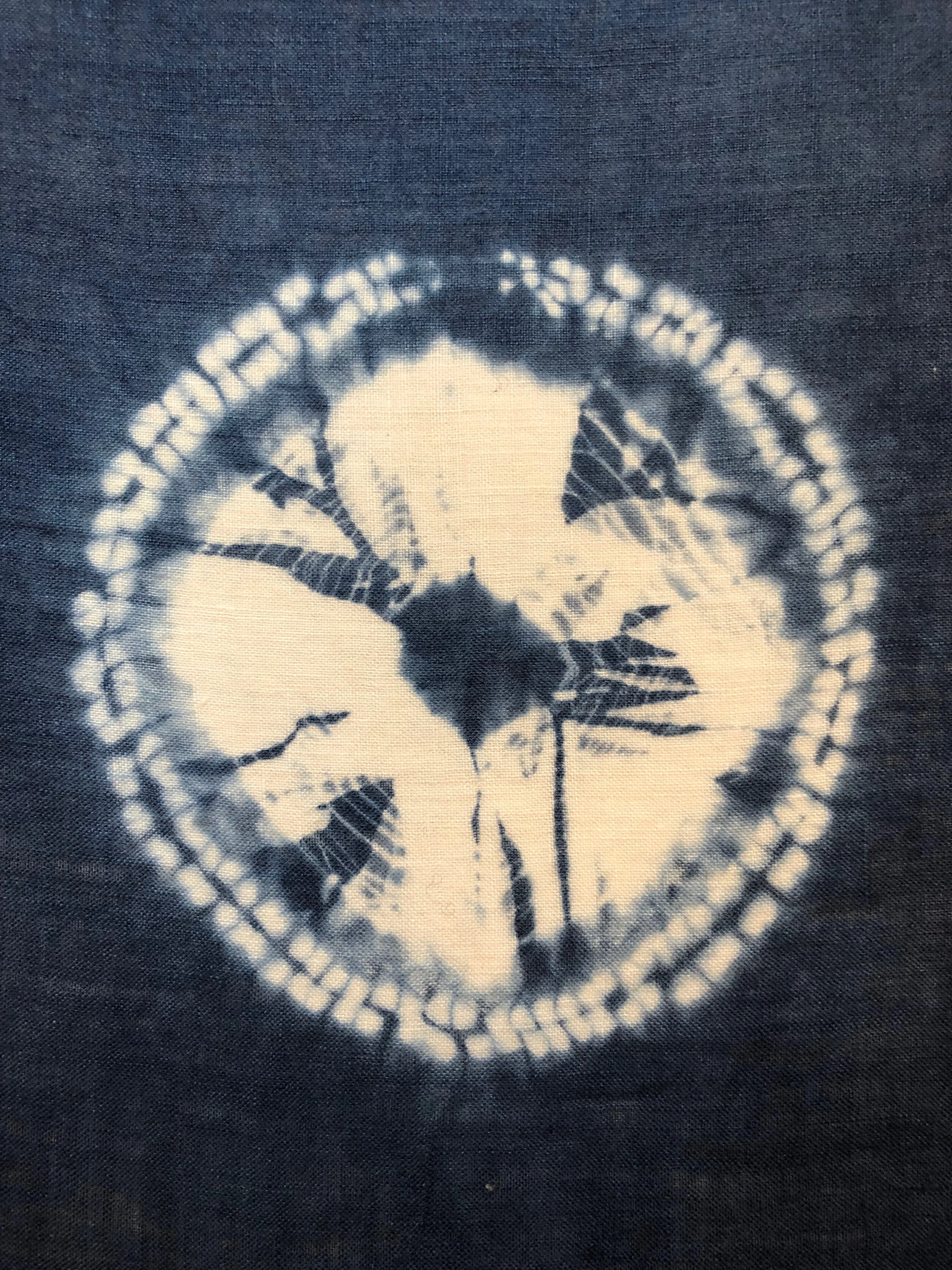 NEW DATES- Skill Building Series: Patterned Resist Dyeing in Indigo at Cloth Fiber Workshop, Asheville