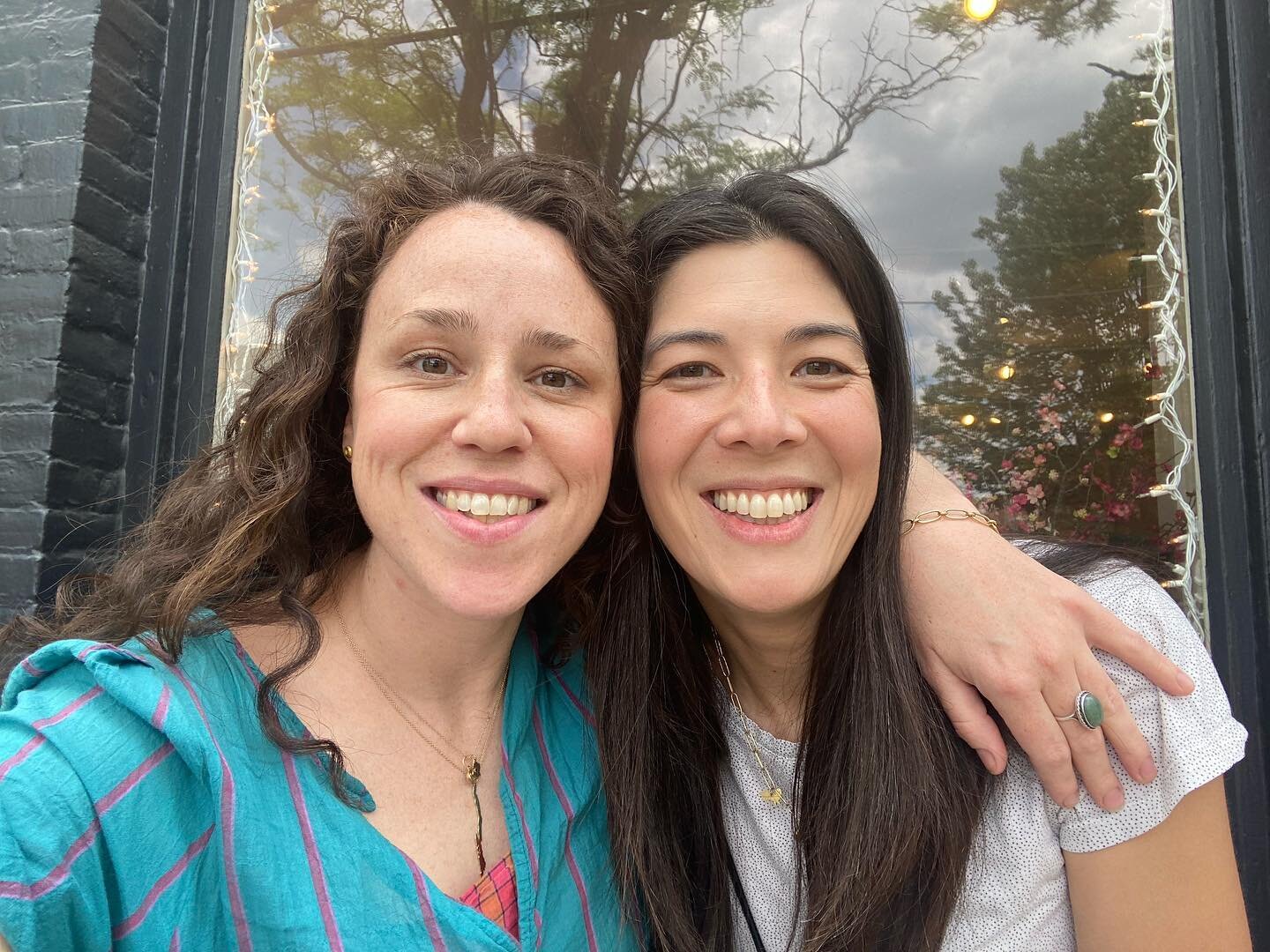 Beyond grateful to have Jenna, my favorite jewelry mom friend that lives close enough to meet for coffee every few months to plot our next adventures together. Always finding gratitude for our mini meet ups. And Hooray! We are going to the Tucson Gem