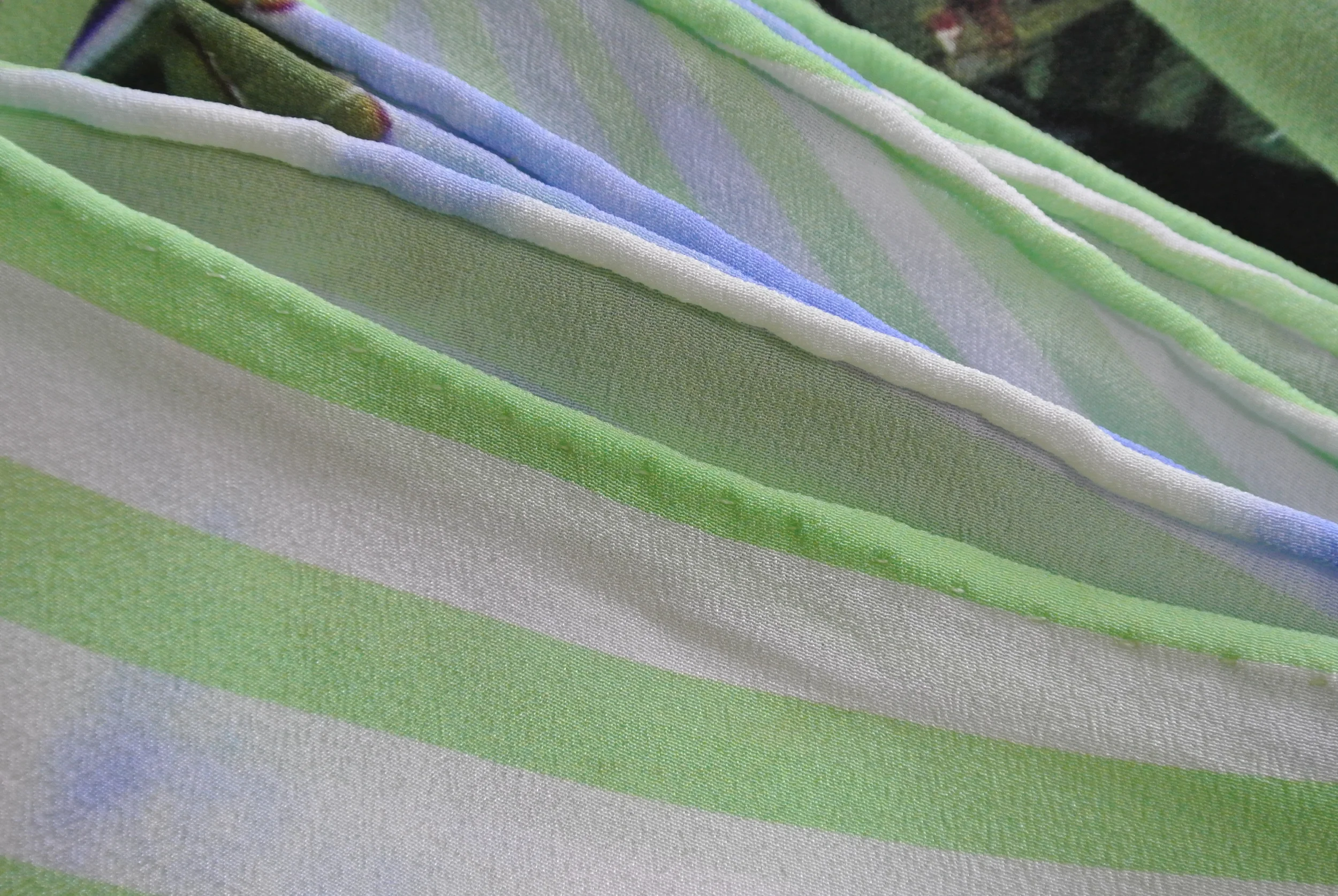 banana patch silk scarf