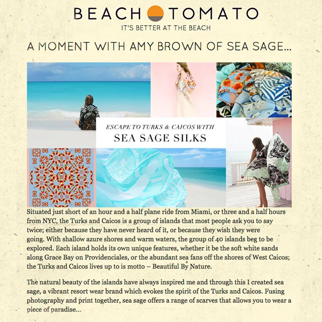 beach tomato • sea sage