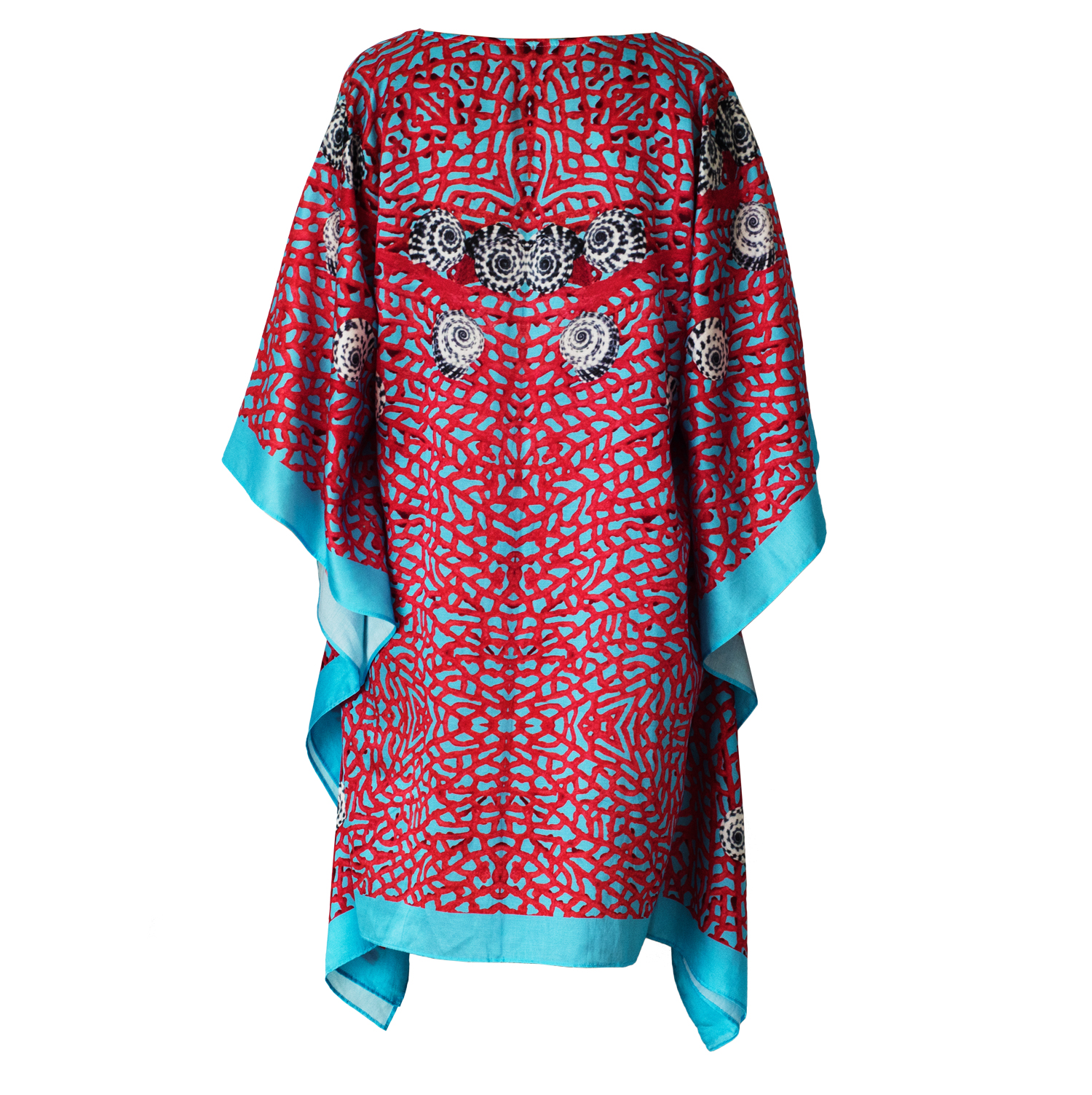 sea fan short kaftan — sea sage