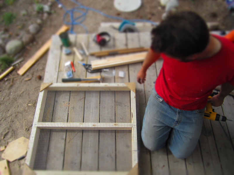 sifter frame