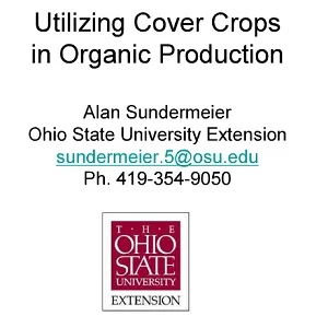 cover crops title page