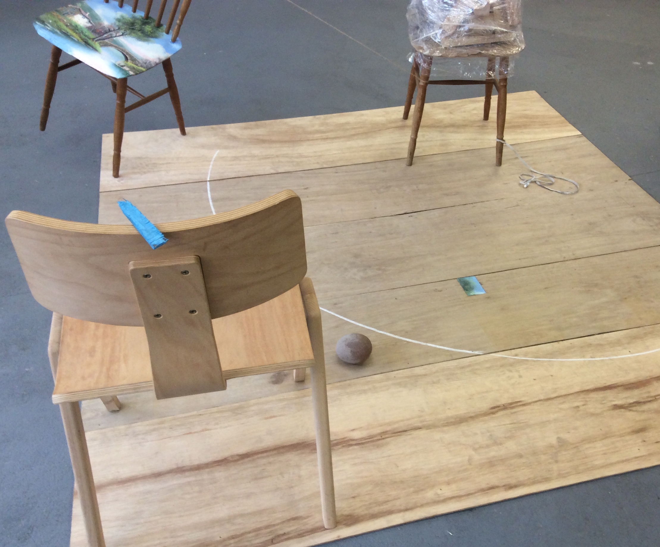 Finished piece photograph Laura Hudson at eARTh studios