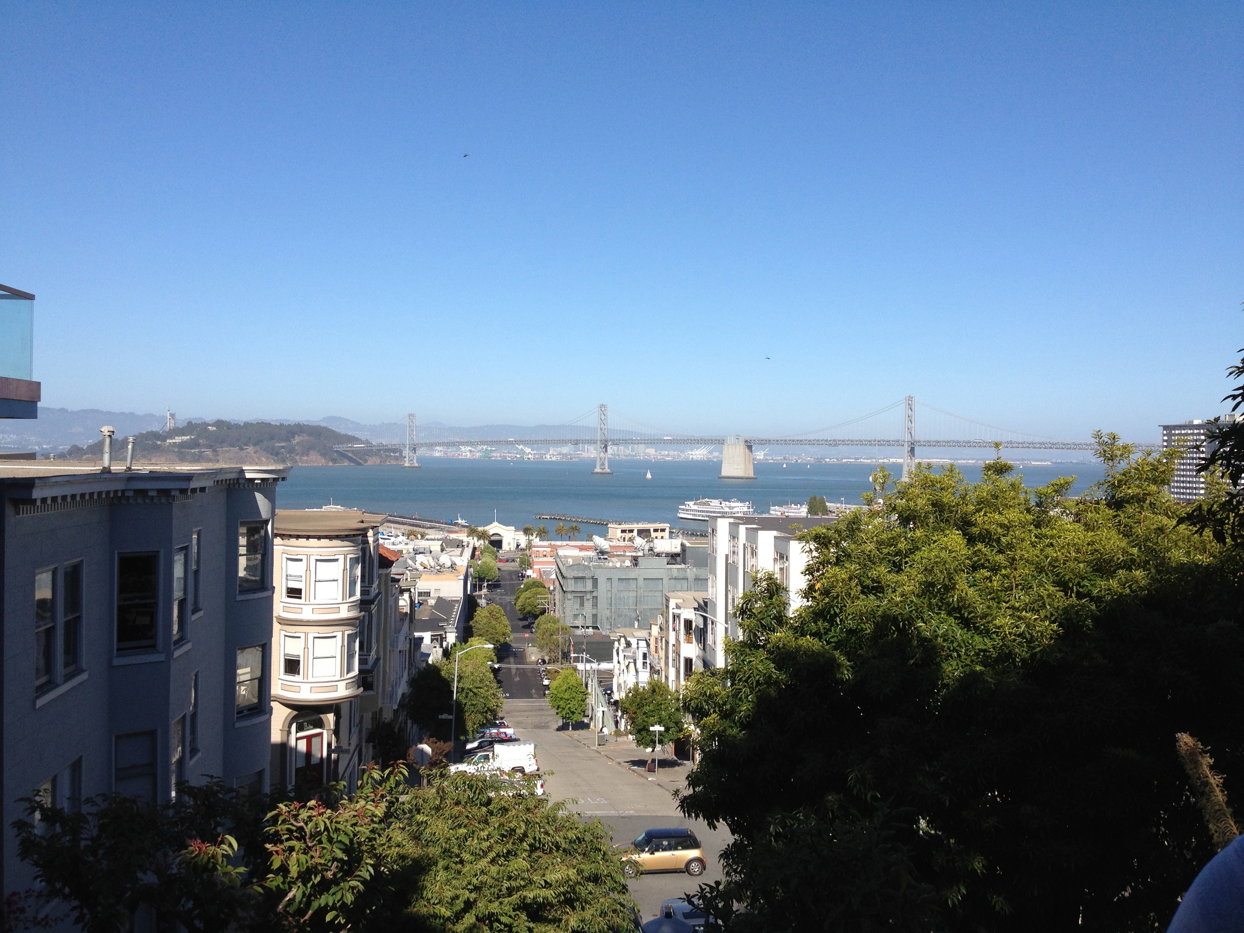 The Bay Bridge to Oakland