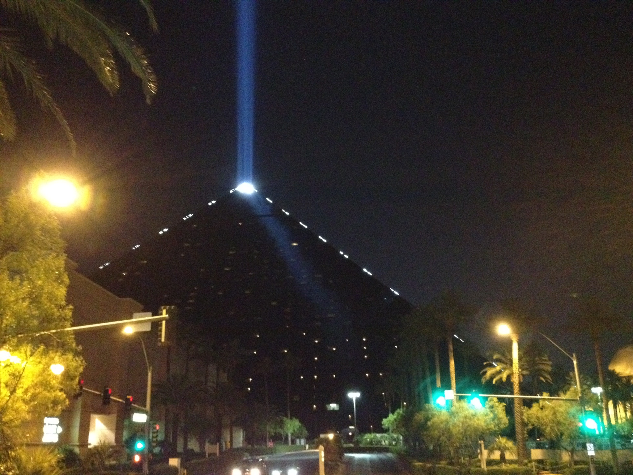 The Luxor casino. No self-respecting fantasy writer could ever resist this.