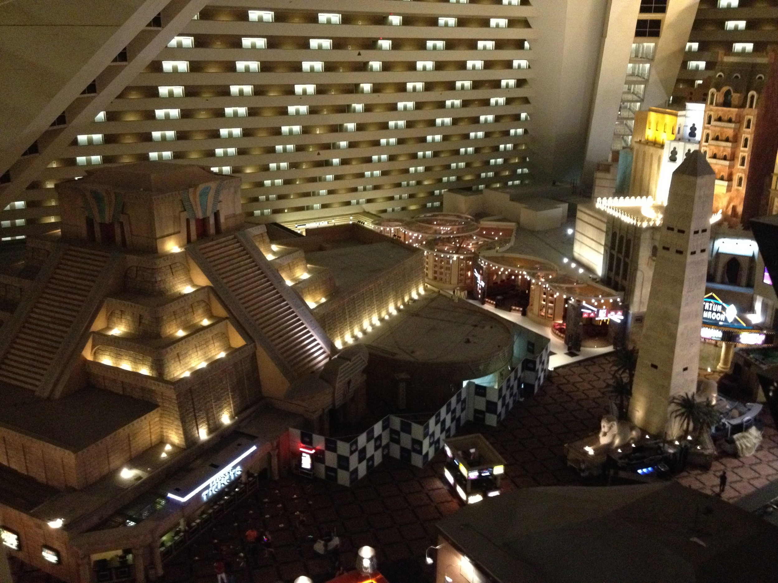 Inside the Luxor
