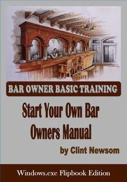        Click on the cover above to order the    start your Own Bar windows exe flip book version