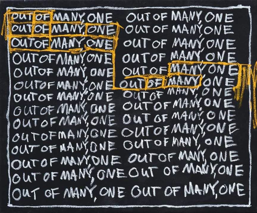 OUT OF MANY, ONE 50" X 60"