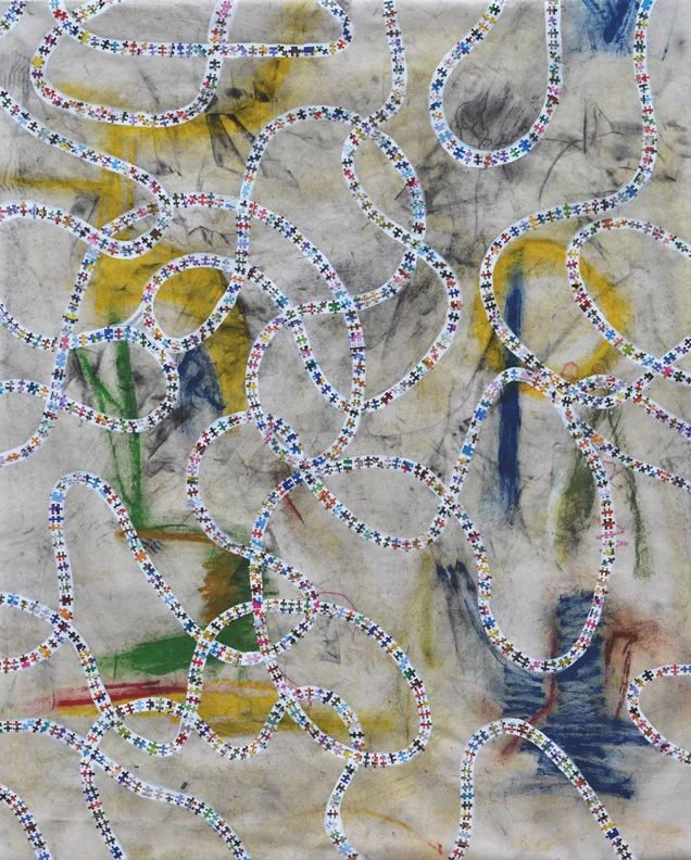 Untitled Puzzle Abstract -6x5ft