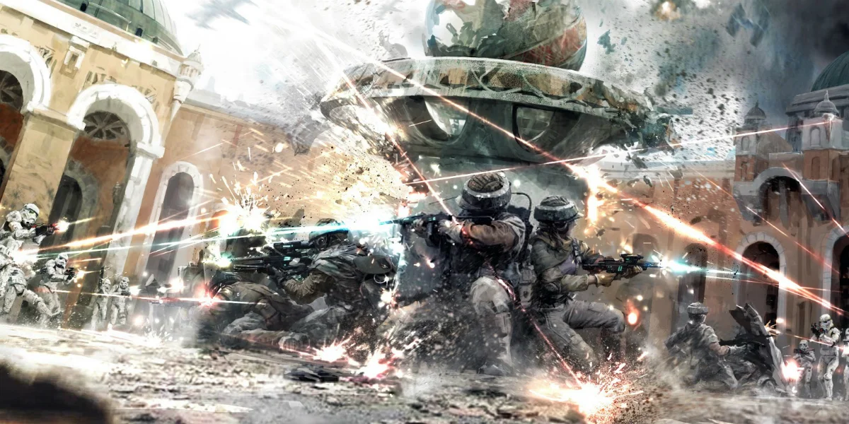 This was our UE3 editor splash screen for Star Wars: First Assault.  I miss it :'(