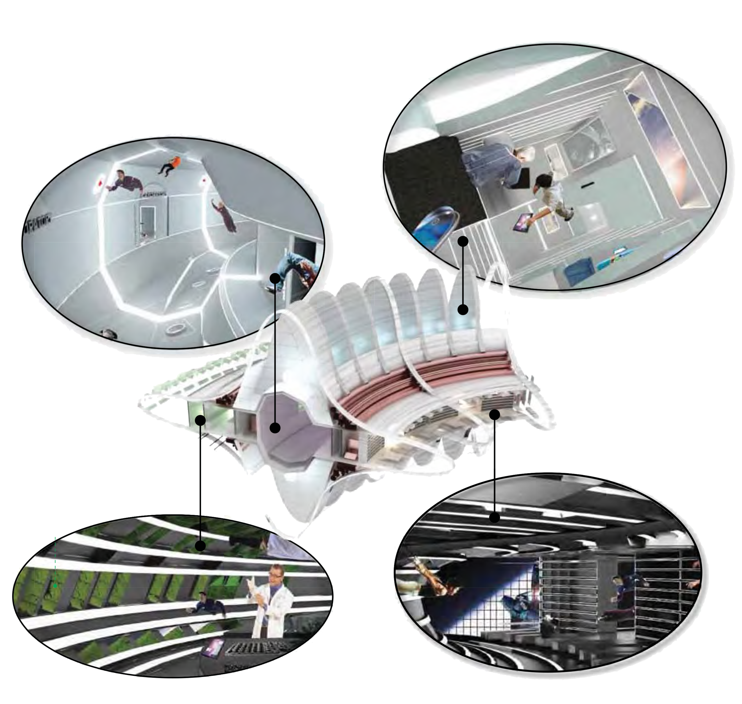 Station Module Spatial Organization