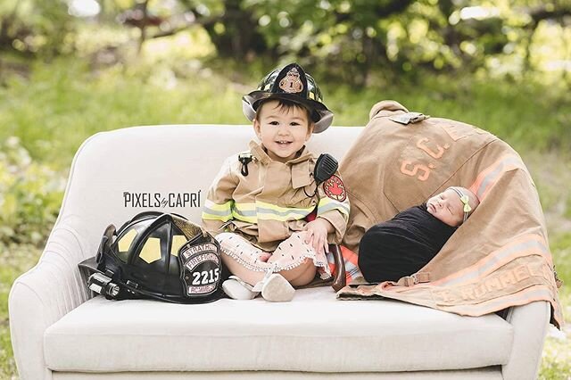 We even managed to get some firefighter photos 😍