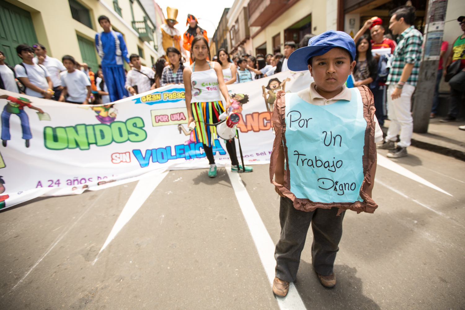 Manifestation nationale pour les droits des enfants