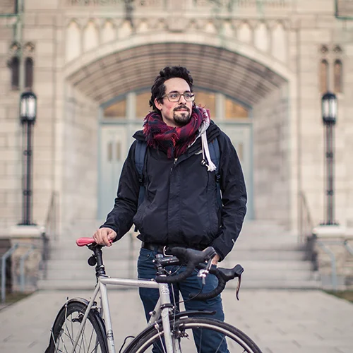 Une balade en vélo tourne au shooting photo