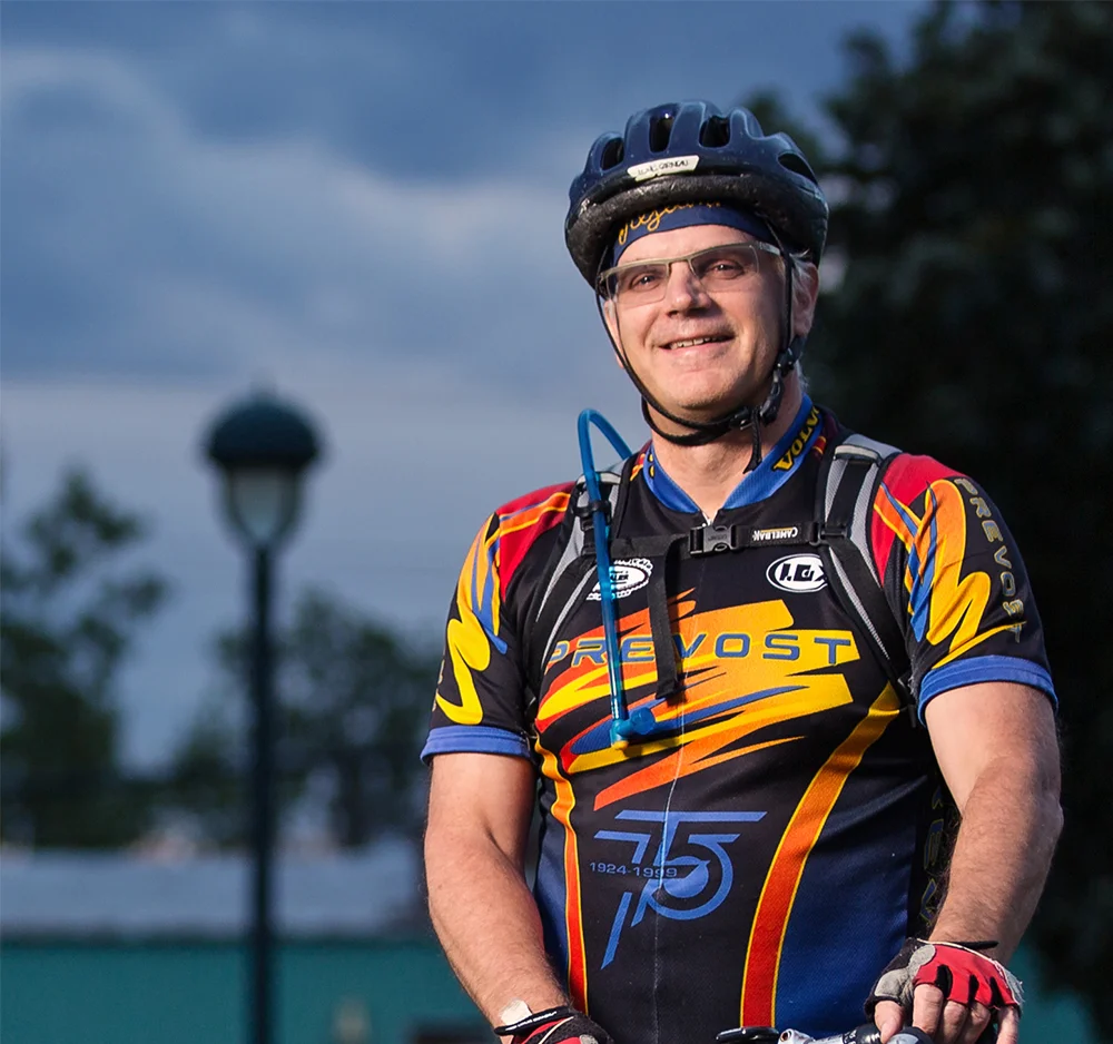 Réjean Ouellet - Le vélo pour se rendre au boulot 