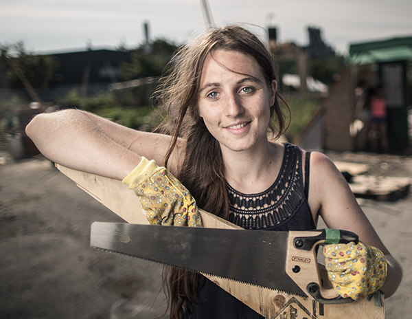 Portraits de participant du festival Re-shack