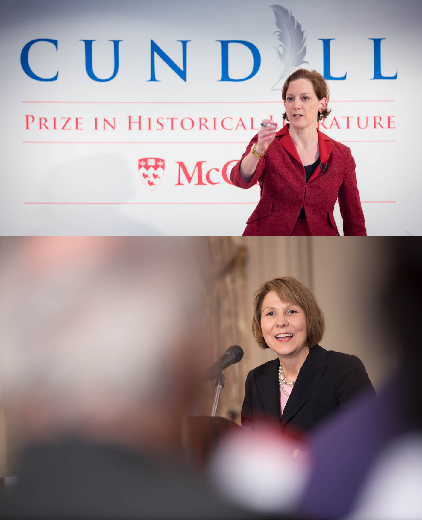J'ai couvert des conférences pour McGill.