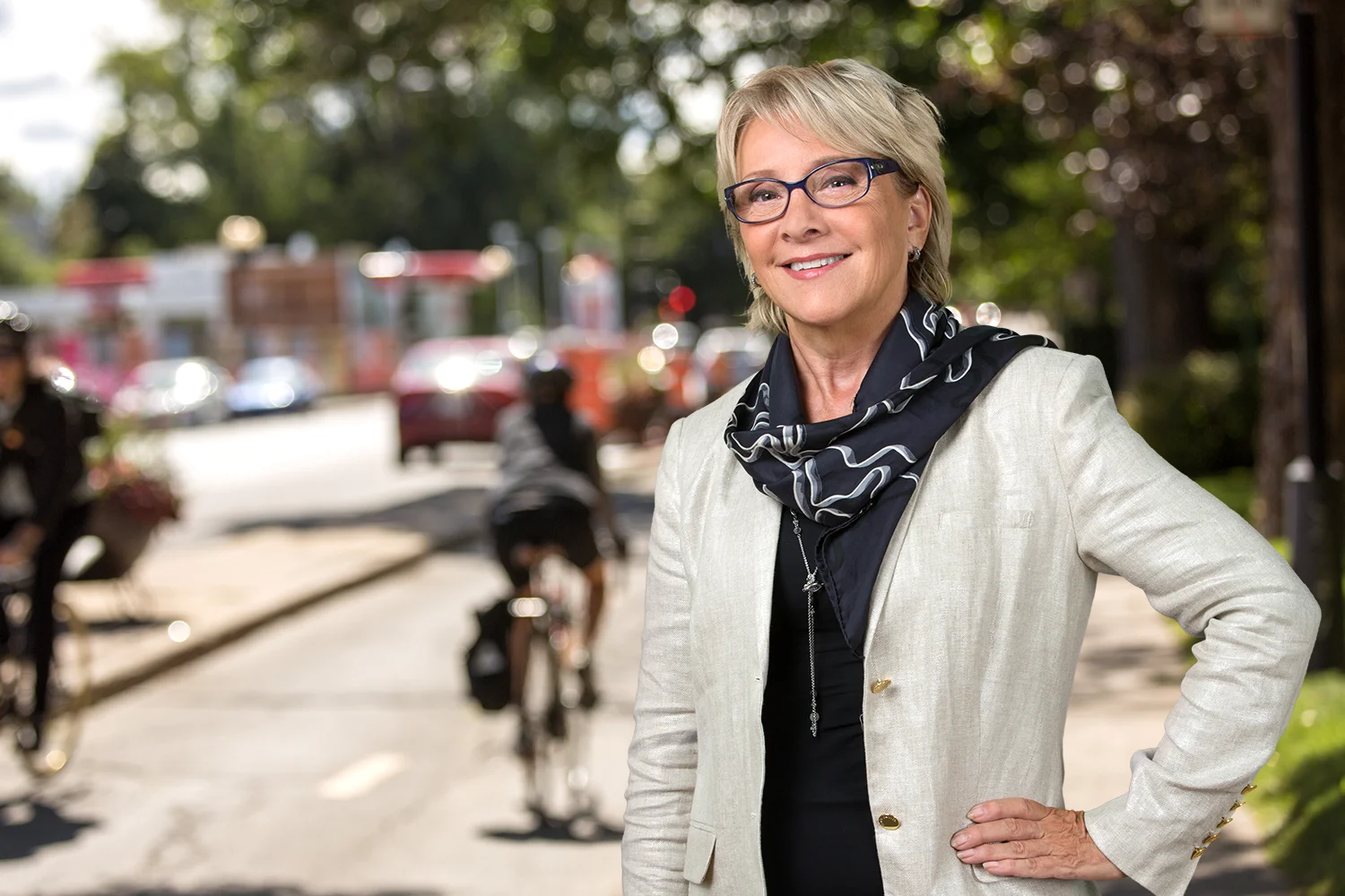 Françoise Stanton - Portrait de candidat pour l'Équipe Denis Coderre