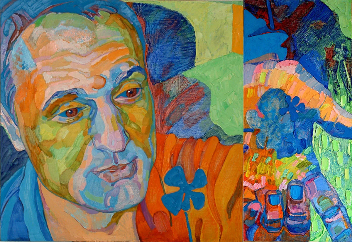 The Giver. Portrait of Alexander N. (32 in. x 39 in.)
