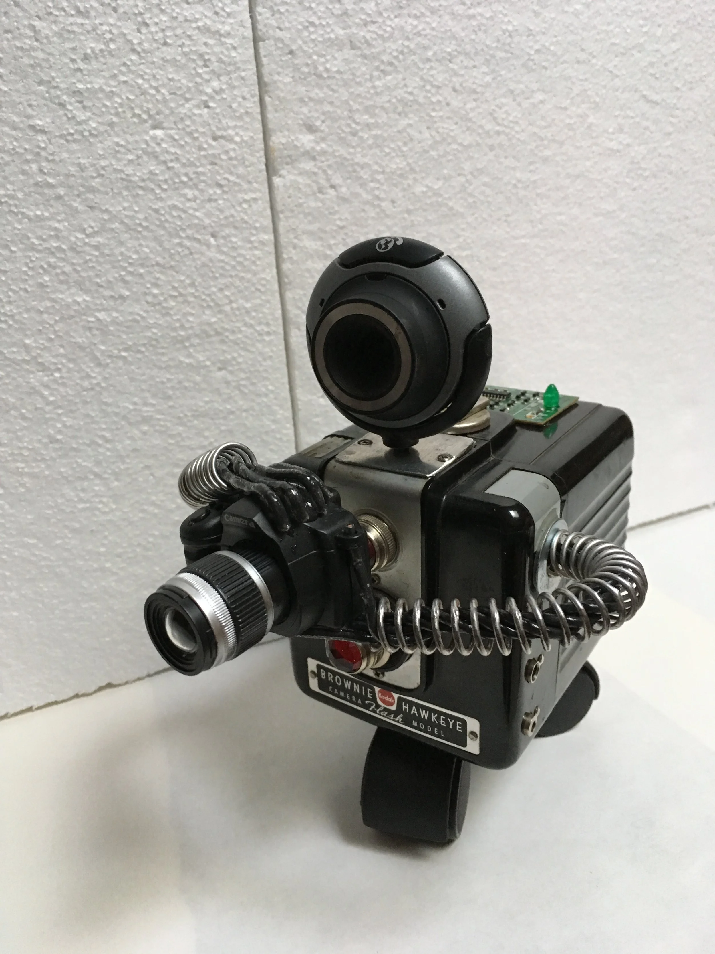 "Camera with a camera with a camera"