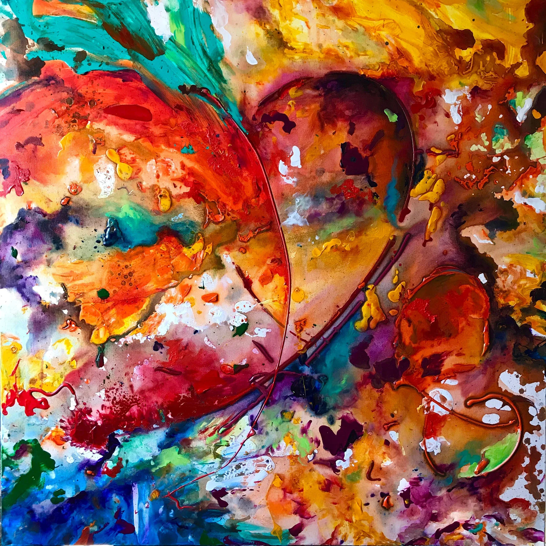 Metamorphosis. 36" x 36"