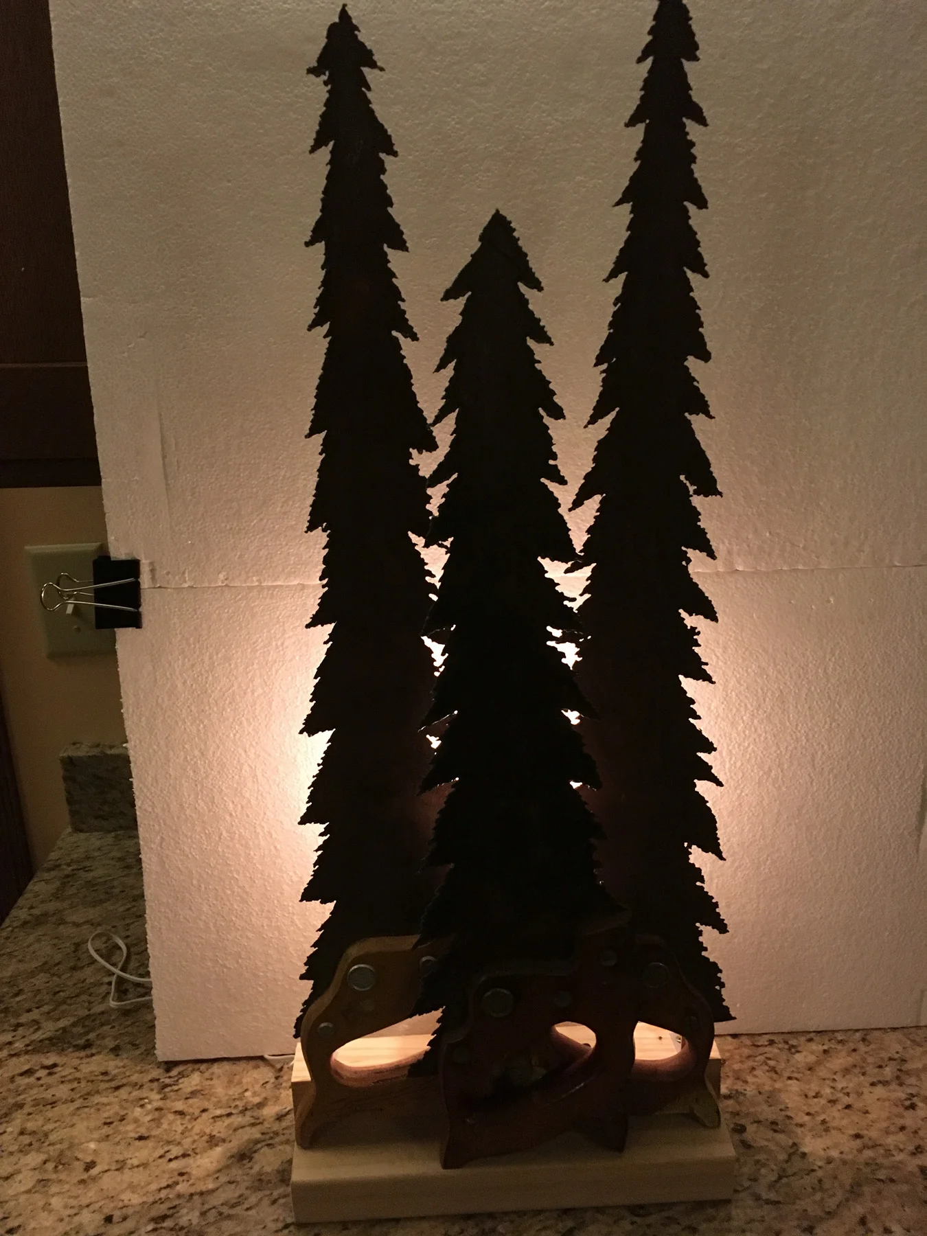 Lighted Forest 2