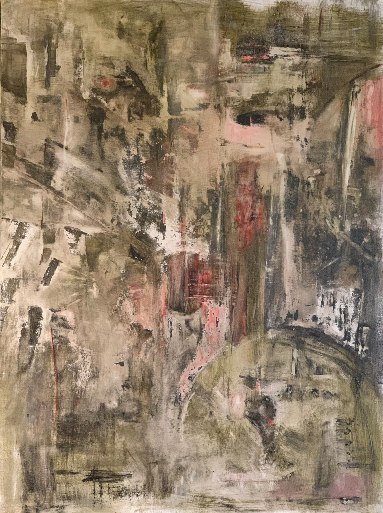 "Tapestry". Water soluble oils.