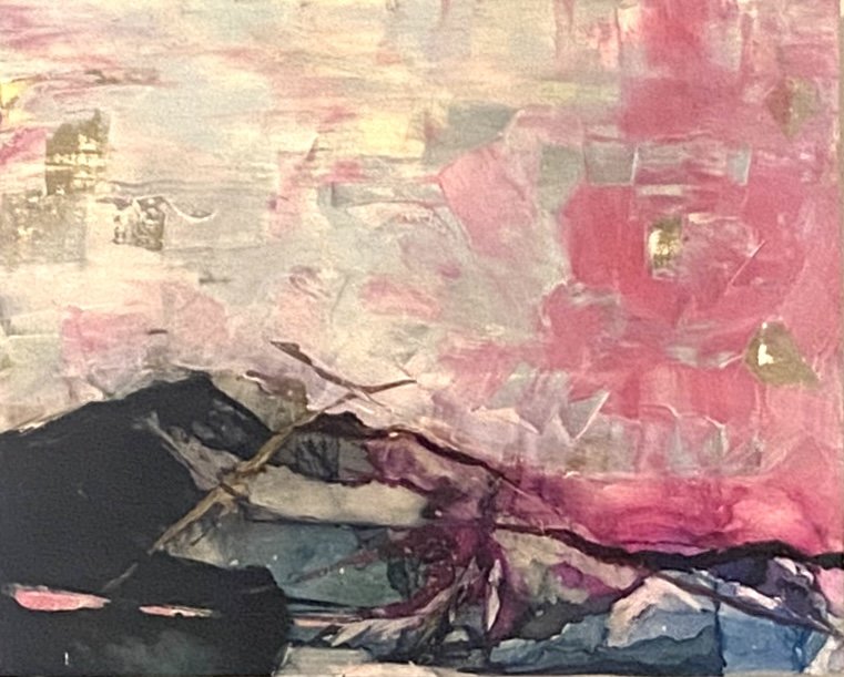 "Pink Morning", 16" x 20"
