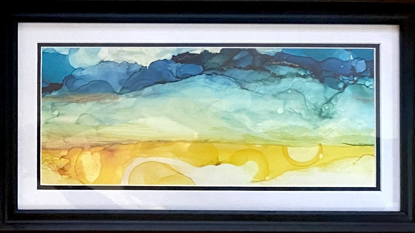 "Two Mornings", 12" x 24"
