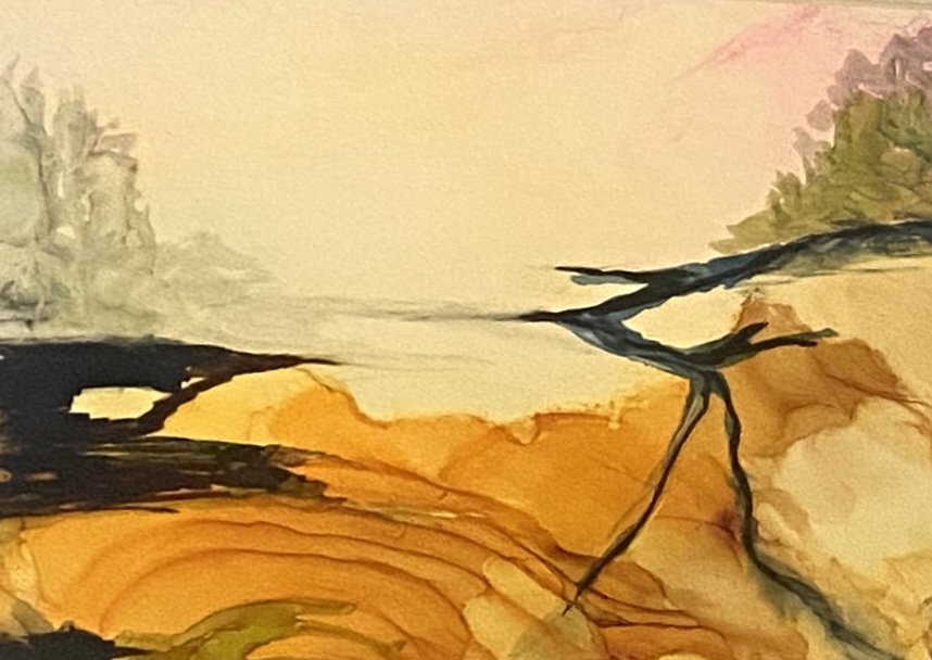 'Lines", 16" x 20"