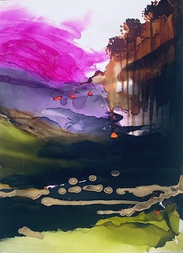 "A Path Will Find You", 18" x 20 "