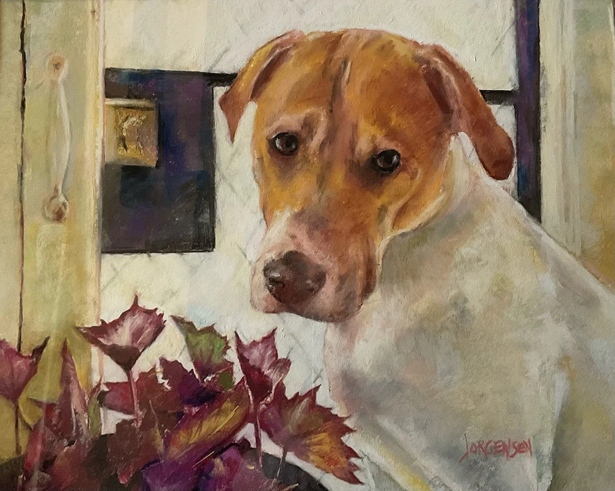 "Thought You Were Never Coming Home", Pastel, 20" x 16"
