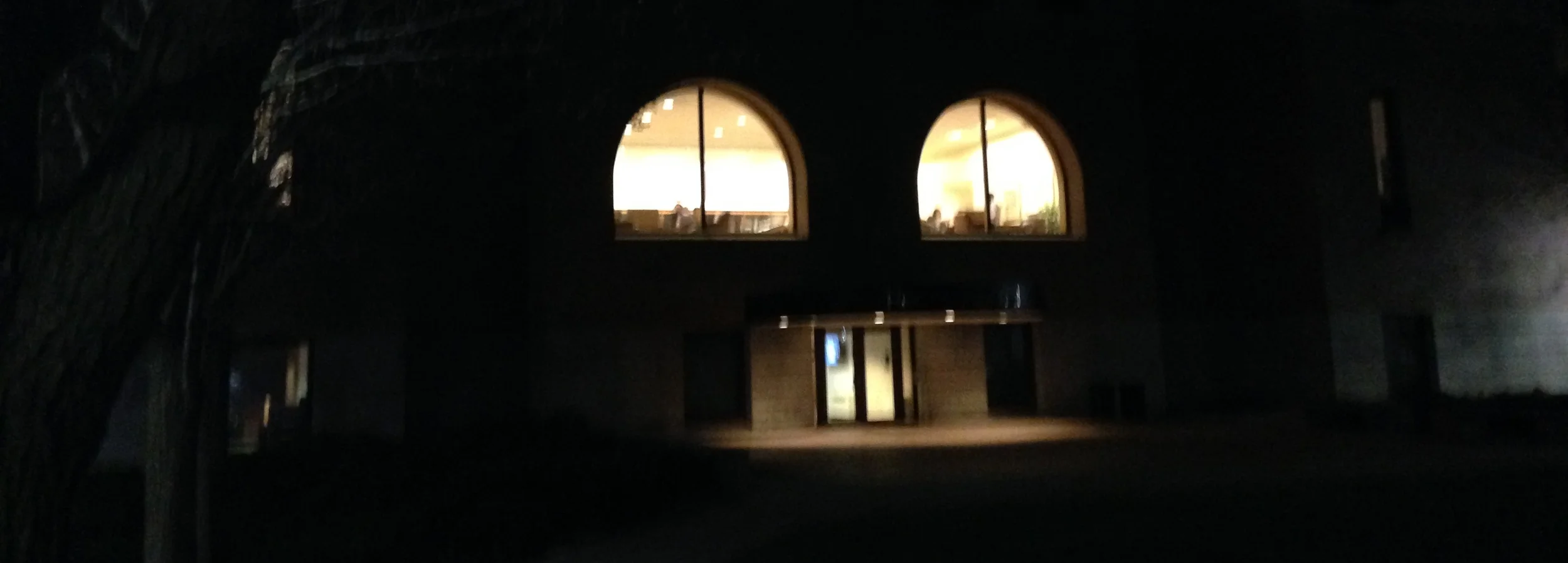 Luce Hall on the night of Friday, April 17th - Source: Akhil Sud, SM '16